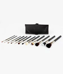 BdelliumMaestro Complete 12pc. Brush Set With Roll-up Pouch(Bdellium Maestro Complete 12pc Brush Set With Roll Up Pouch)