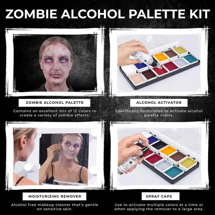 Narrative Cosmetics - Zombie Alcohol Activated Palette(Narrative Cosmetics Zombie Alcohol Activated Palette) 5 Narrative Cosmetics - Zombie Alcohol Activated Palette(Narrative Cosmetics Zombie Alcohol Activated Palette) - Image 3