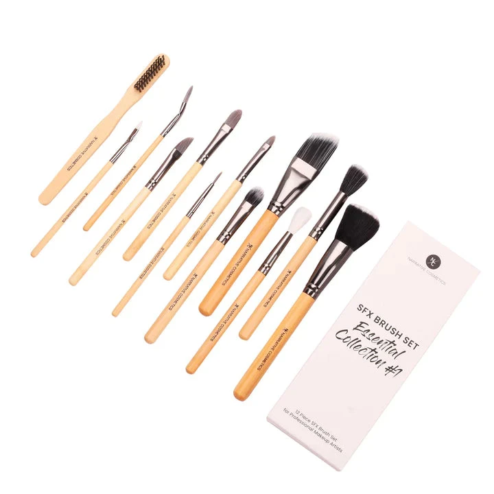 Narrative Cosmetics - Essential SFX Makeup Brushes - Collection #1(Narrative Cosmetics Essential Sfx Makeup Brushes Collection 1) 6 Narrative Cosmetics - Essential SFX Makeup Brushes - Collection #1(Narrative Cosmetics Essential Sfx Makeup Brushes Collection 1) - Image 4
