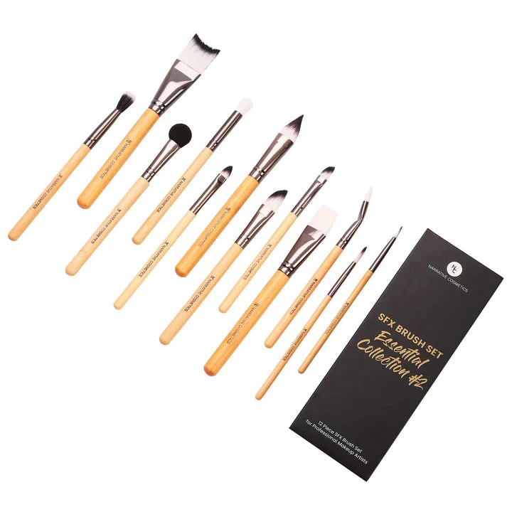 Narrative Cosmetics - Essential SFX Makeup Brushes -Collection #2(Narrative Cosmetics Essential Sfx Makeup Brushes Collection 2) 6 Narrative Cosmetics - Essential SFX Makeup Brushes -Collection #2(Narrative Cosmetics Essential Sfx Makeup Brushes Collection 2) - Image 4