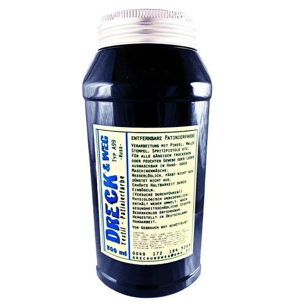 **SALE** DRECK & WEG - LIQUID TEXTILEPATINA 800ml(Dreck Weg Liquid Textile Patina 800ml) 3 **SALE** DRECK & WEG - LIQUID TEXTILEPATINA 800ml(Dreck Weg Liquid Textile Patina 800ml)