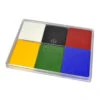MAQPRO - 6 Color Fard Creme Primary + Palette(Maqpro 6 Color Fard Creme Primary Palette) -TILT Makeup MAQPRO PALETTE BASICS