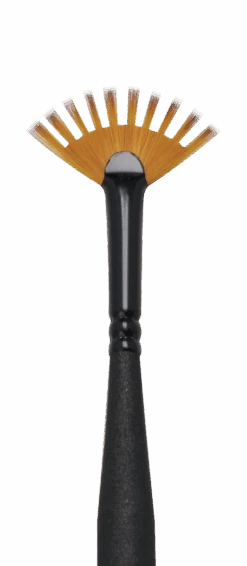 Royal (4200FBW-10/0) Mini Majestic Brushes - FAN WISP 10/0(4200fbw 10 0 Mini Majestic Brushes Fan Wisp 10 0)