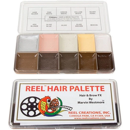 REEL Creations - Hair And Brow FX Palette By Marvin Westmore(Reel Creations Hair And Brow Fx By Marvin Westmore) 3 REEL Creations - Hair And Brow FX Palette By Marvin Westmore(Reel Creations Hair And Brow Fx By Marvin Westmore)