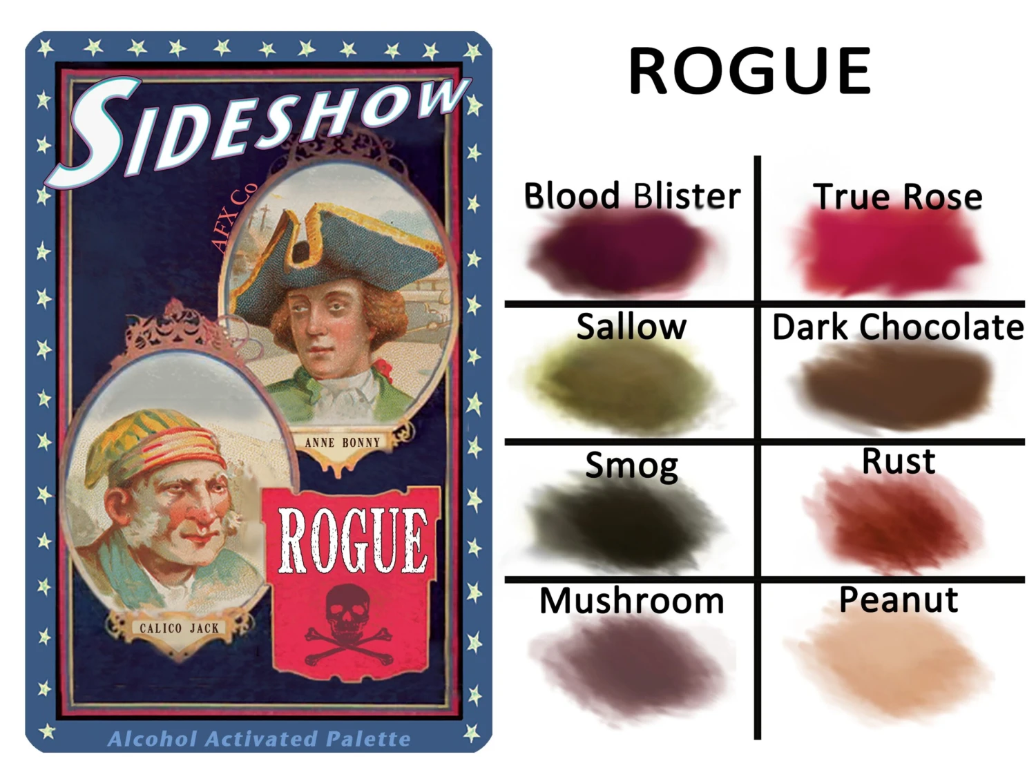 AFX SIDESHOW - ROGUE PALETTE(Sideshow Rogue Palette) 4 AFX SIDESHOW - ROGUE PALETTE(Sideshow Rogue Palette) - Image 2