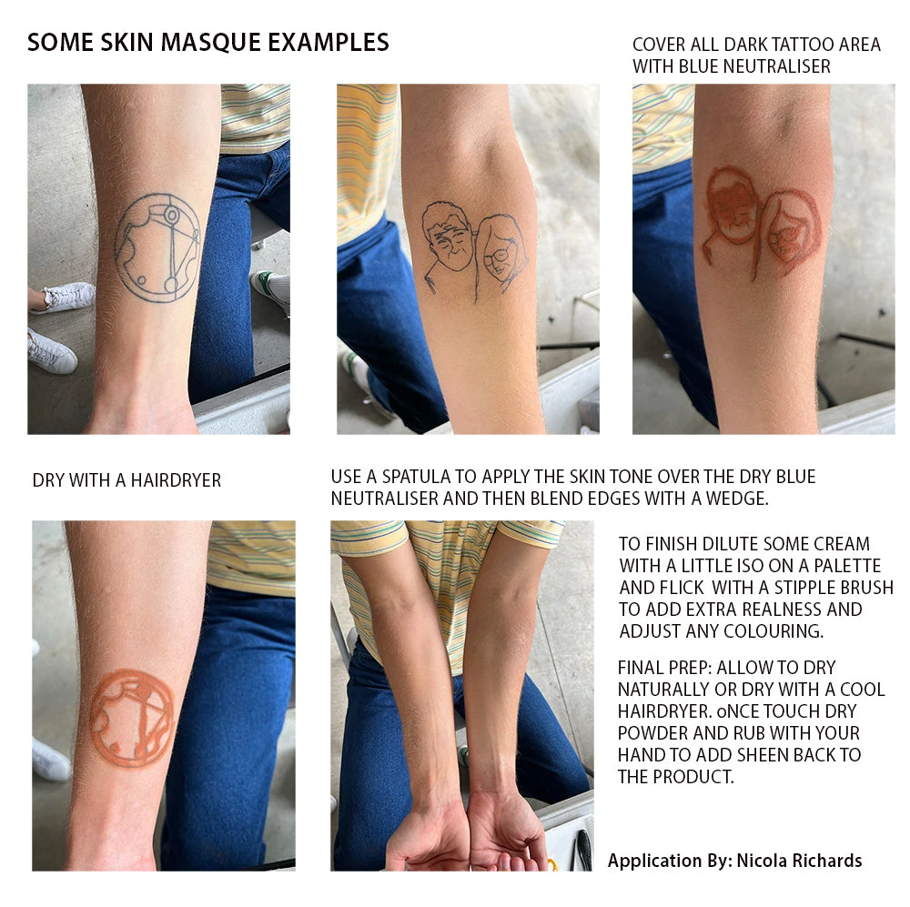 Ripper FX Skin Masque - Total Cover Dark Palette NEW SIZE(Ripper Fx Skin Masque Total Cover Dark Palette New Size) 5 Ripper FX Skin Masque - Total Cover Dark Palette NEW SIZE(Ripper Fx Skin Masque Total Cover Dark Palette New Size) - Image 3