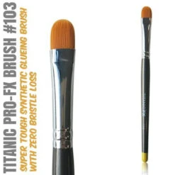 TITANIC PRO-FX BRUSH 103 - MEDIUM FILBERT BRUSH(Titanic Pro Fx Brush 103 Medium Filbert Brush)