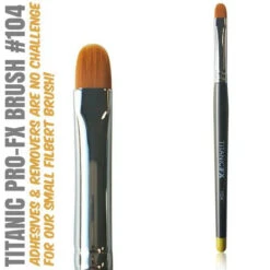 Titanic Pro-FX Brush 104 - Small Filbert Brush(Titanic Pro Fx Brush 104 Small Filbert Brush)