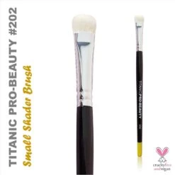 TITANIC PRO-BEAUTY BRUSH (202) - SMALL FLAT SHADER(Titanic Pro Beauty Brush 202 Small Flat Shader)