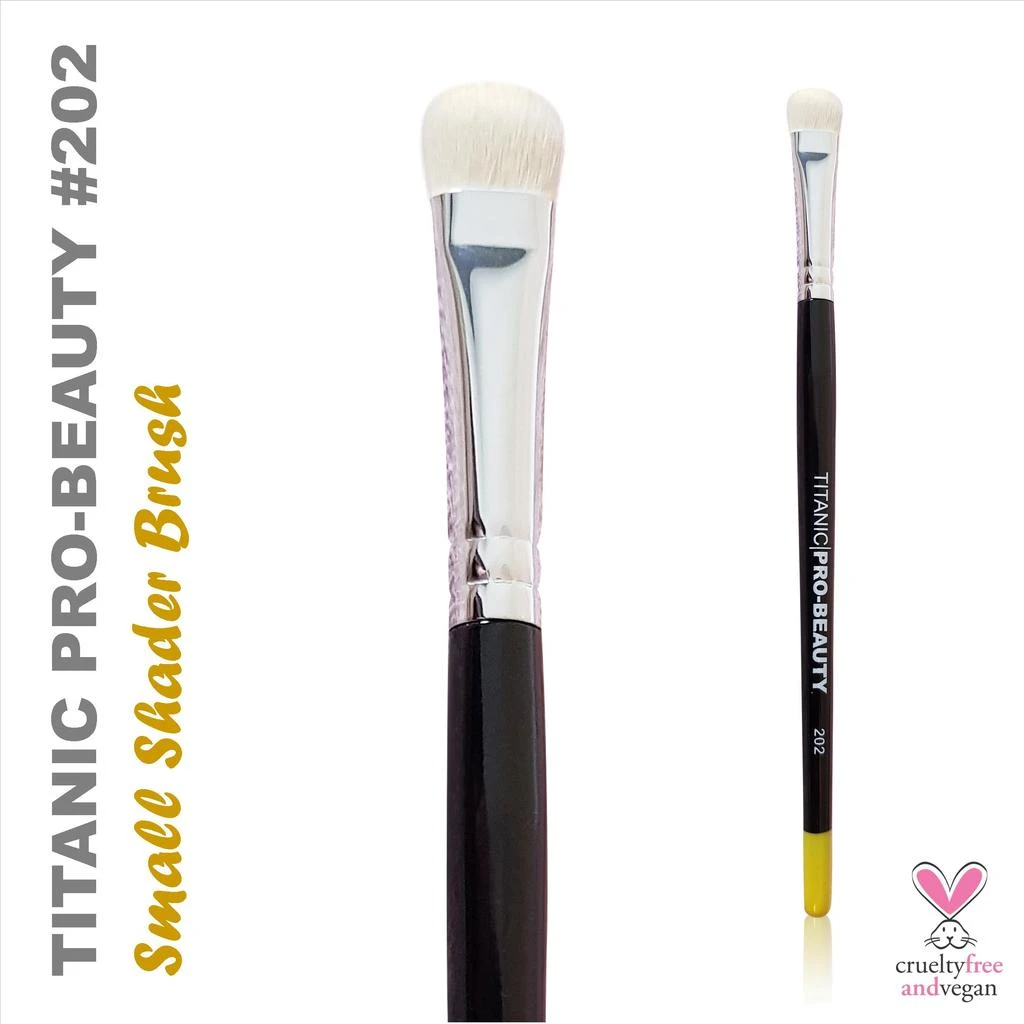 TITANIC PRO-BEAUTY BRUSH (202) - SMALL FLAT SHADER(Titanic Pro Beauty Brush 202 Small Flat Shader) 3 TITANIC PRO-BEAUTY BRUSH (202) - SMALL FLAT SHADER(Titanic Pro Beauty Brush 202 Small Flat Shader)