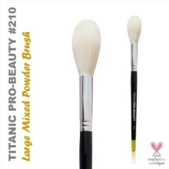 TITANIC PRO-BEAUTY BRUSH (210) - LARGE MIXED POWDER(Titanic Pro Beauty Brush 210 Large Mixed Powder)