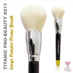 TITANIC PRO-BEAUTY BRUSH (211) - LARGE POWDER DOME(Titanic Pro Beauty Brush 211 Large Powder Dome)