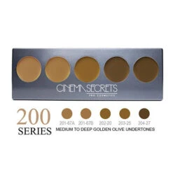CINEMA SECRETS - ULTIMATE FOUNDATION 5-IN-1 PRO PALETTES(Cinema Secrets Ultimate Foundation 5 In 1 Pro Palettes) 11 CINEMA SECRETS - ULTIMATE FOUNDATION 5-IN-1 PRO PALETTES(Cinema Secrets Ultimate Foundation 5 In 1 Pro Palettes) -TILT Makeup cinema secrets ultimate foundation 5 in 1 palette 200 series