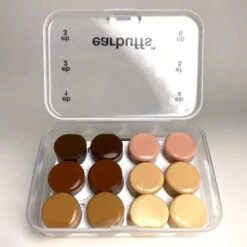 EARBUFFS -Moldable Ear Protection Color Blending Silicone - 6 Pair(Earbuffs Moldable Ear Protection Color Blending Silicone 6 Pair) 8 EARBUFFS -Moldable Ear Protection Color Blending Silicone - 6 Pair(Earbuffs Moldable Ear Protection Color Blending Silicone 6 Pair) -TILT Makeup earbuffs open