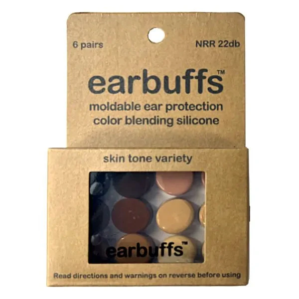 EARBUFFS -Moldable Ear Protection Color Blending Silicone - 6 Pair(Earbuffs Moldable Ear Protection Color Blending Silicone 6 Pair) 4 EARBUFFS -Moldable Ear Protection Color Blending Silicone - 6 Pair(Earbuffs Moldable Ear Protection Color Blending Silicone 6 Pair) - Image 2