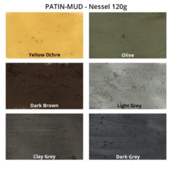 PATIN-A MUD - Distressing Mud(Patin A Mud Distressing Mud) 11 PATIN-A MUD - Distressing Mud(Patin A Mud Distressing Mud) -TILT Makeup farbkarte patin mud 6er set nessel 900px