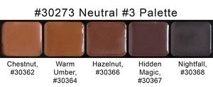 Graftobian - HD Glamour Creme Palette, Neutral #3(Graftobian Hd Glamour Creme Palette Neutral 3) 4 Graftobian - HD Glamour Creme Palette, Neutral #3(Graftobian Hd Glamour Creme Palette Neutral 3) - Image 2