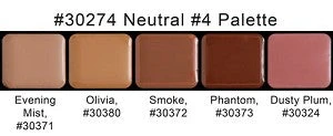 Graftobian - HD Glamour Creme Palette, Neutral #4(Graftobian Hd Glamour Creme Palette Neutral 4) 4 Graftobian - HD Glamour Creme Palette, Neutral #4(Graftobian Hd Glamour Creme Palette Neutral 4) - Image 2