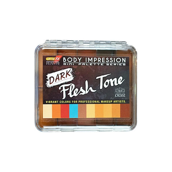 Jordane Cosmetics - Mini Dark Fleshtone Palette(Jordane Cosmetics Mini Dark Fleshtone Palette) 3 Jordane Cosmetics - Mini Dark Fleshtone Palette(Jordane Cosmetics Mini Dark Fleshtone Palette)