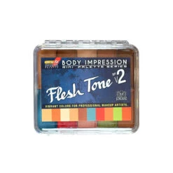 Jordane Cosmetics - Mini Fleshtone 2 Palette(Jordane Cosmetics Mini Fleshtone 2 Palette)