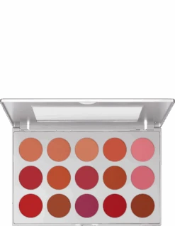 Kryolan PROFESSIONAL BLUSHER SET 15 COLORS(Kryolan Professional Blusher Set 15 Colors)