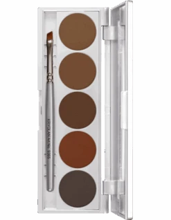 Kryolan EYEBROW POWDER PALETTE 5 COLORS(Kryolan Eyebrow Powder Palette 5 Colors)