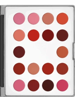 Kryolan LIP ROUGE MINI-PALETTE 18 COLORS(Kryolan Lip Rouge Mini Palette 18 Colors)
