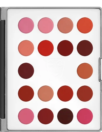 Kryolan LIP ROUGE MINI-PALETTE 18 COLORS(Kryolan Lip Rouge Mini Palette 18 Colors) 3 Kryolan LIP ROUGE MINI-PALETTE 18 COLORS(Kryolan Lip Rouge Mini Palette 18 Colors)