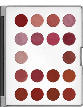 Kryolan LIP ROUGE MINI-PALETTE 18 COLORS(Kryolan Lip Rouge Mini Palette 18 Colors) 4 Kryolan LIP ROUGE MINI-PALETTE 18 COLORS(Kryolan Lip Rouge Mini Palette 18 Colors) - Image 2