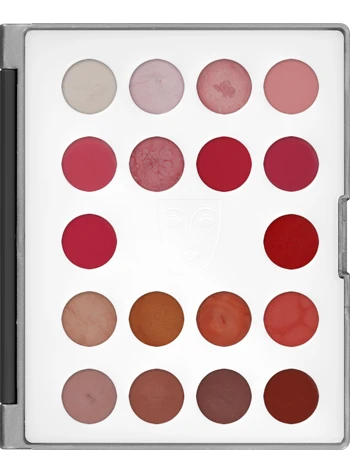 Kryolan LIP ROUGE MINI-PALETTE 18 COLORS(Kryolan Lip Rouge Mini Palette 18 Colors) 6 Kryolan LIP ROUGE MINI-PALETTE 18 COLORS(Kryolan Lip Rouge Mini Palette 18 Colors) - Image 4
