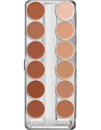 Kryolan SUPRACOLOR PALETTE 12 COLORS(Kryolan Supracolor Palette 12 Colors) 4 Kryolan SUPRACOLOR PALETTE 12 COLORS(Kryolan Supracolor Palette 12 Colors) - Image 2