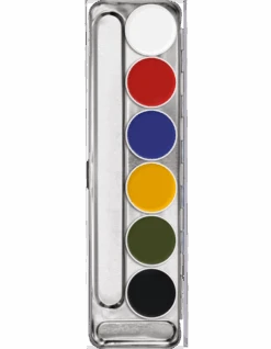 Kryolan SUPRACOLOR PALETTE 6 COLORS(Kryolan Supracolor Palette 6 Colors)
