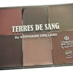 MAQPRO - 6 Color Special Fard Creme "Terres De Sang" Palette(Maqpro 6 Color Special Fard Creme Terres De Sang Palette)