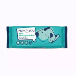 Mum & You - 100% Biodegradable Baby Wipes(Mum You 100 Biodegradable Baby Wipes)