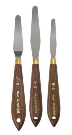 Royal & Langnickel - 3 PC. STEEL MIXING KNIFE SET(Royal Langnickel 3 Pc Steel Mixing Knife Set)