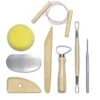 Royal & Langnickel - 8PC. COMPLETE POTTERY TOOL SET(Royal Langnickel 8pc Complete Pottery Tool Set) -TILT Makeup royal langnickel complete pottery set