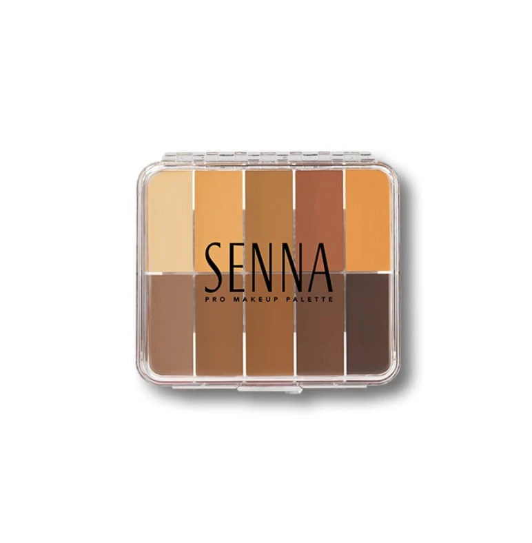 SENNA (MINI) Foundation Palette - Medium-Dark 2(Senna Foundation Palette Mini Medium Dark 2) 3 SENNA (MINI) Foundation Palette - Medium-Dark 2(Senna Foundation Palette Mini Medium Dark 2)