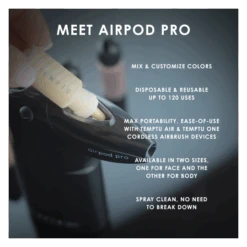 TEMPTU - 3-Pack Airpod Pro With Brush(Temptu Airpod Pro Duo Airpod Pro Brush 1oz Cleaner) 9 TEMPTU - 3-Pack Airpod Pro With Brush(Temptu Airpod Pro Duo Airpod Pro Brush 1oz Cleaner) -TILT Makeup tmp amz airpodpro 1 502x502 2150b991 a88a 42e0 90bc 82c38d3422e9
