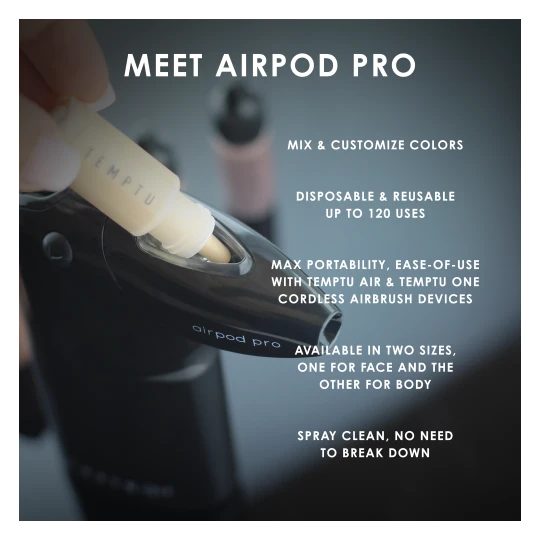 TEMPTU - 3-Pack Airpod Pro With Brush(Temptu Airpod Pro Duo Airpod Pro Brush 1oz Cleaner) 6 TEMPTU - 3-Pack Airpod Pro With Brush(Temptu Airpod Pro Duo Airpod Pro Brush 1oz Cleaner) - Image 4