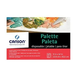 WAX PAPER PALETTE 9X6"(Wax Paper Palette 9x6)
