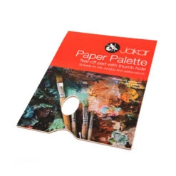 WAX PAPER PALETTE W/ THUMB HOLE9X12"(Wax Paper Palette W Thumb Hole 9x12)